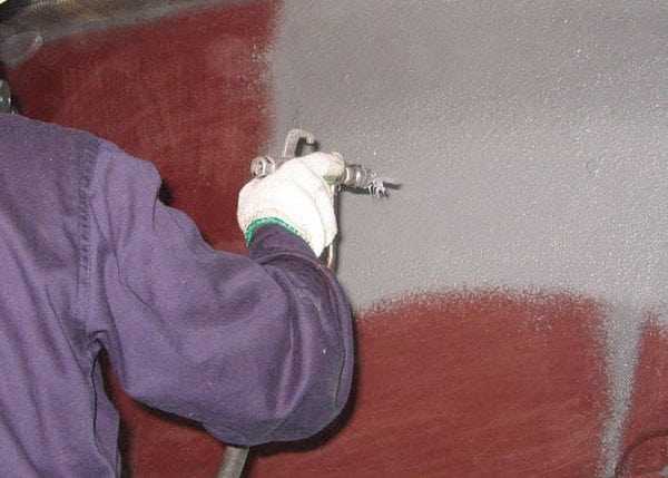 Покраска металлических ворот Грунтовка металлических ворот