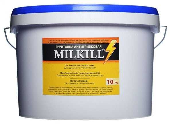 Грунтовка Milkill Антигрибковая грунтовка для обработки бетона и кирпича
