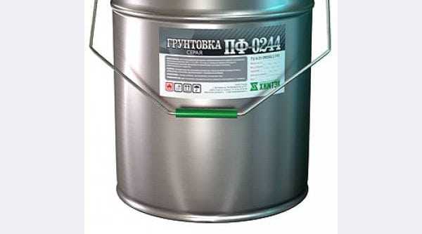 Грунтовка серая Грунтовка ПФ-0244 производства Химтэк