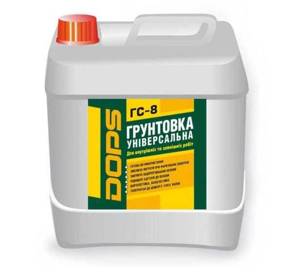 Грунтовка универсальная Универсальная грунтовка для внутренних и наружных работ