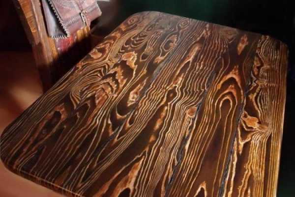 Имитация фактуры Создание структуры дерева глазурью