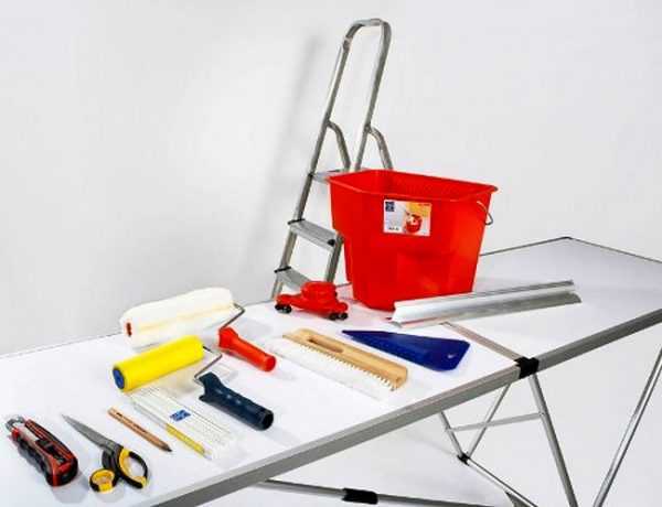 Набор инструментов для поклейки паутинки Инструменты для работы с обоями