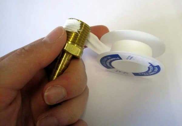 Намотка фум ленты на резьбу Использование фум-ленты для монтажа фитингов