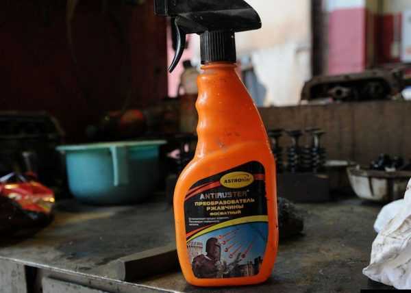 Преобразователь ржавчины ASTROhim Использование преобразователя ржавчины