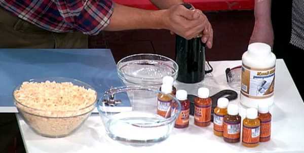 Жидкое дерево своими руками Изготовление из опилок и ПВА