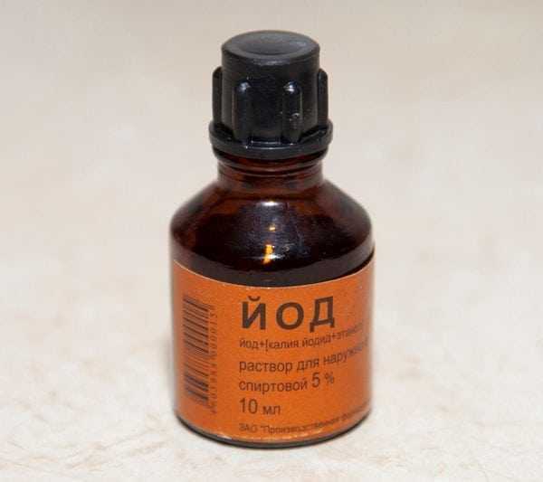 Раствор йода Раствор йода для удаления любой краски