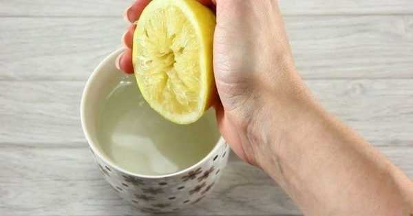 Лимонный сок для удаления пятен