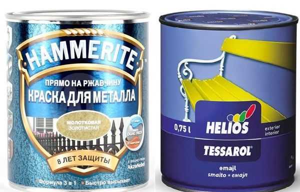 Краски марки Tessarol, Hammerite Краски для металла