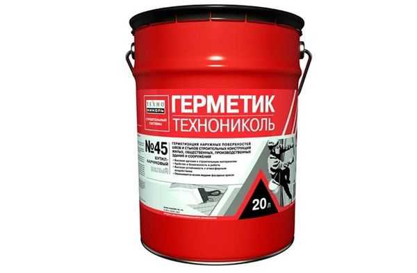 Бутилкаучуковый герметик Технониколь № 45 Технониколь № 45