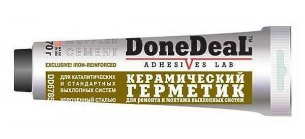 Цементный состав Done Deal Керамический герметик для выхлопных систем