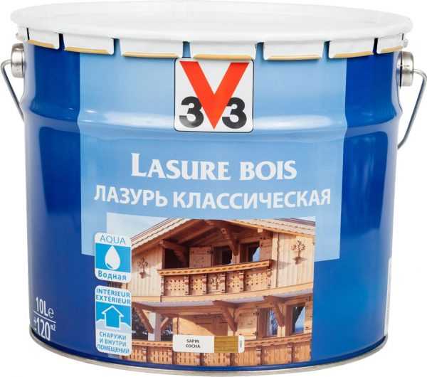 Лазурь V33 Классическая Классическое средство на водной основе