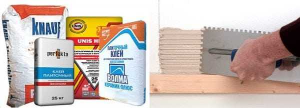 Плиточный клей Выбор плиточного клея