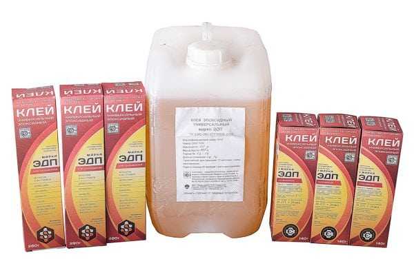 Клей эпоксидный универсальный ЭДП Для склеивания пластика применяется клей ЭДП