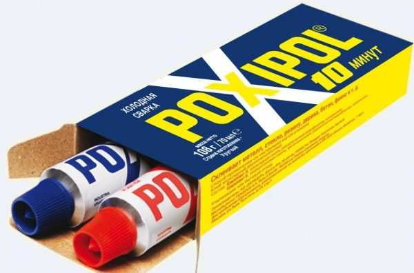 Клей POXIPOL Двухкомпонентная холодная сварка