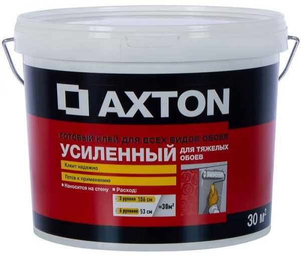Клей усиленный готовый Axton Готовый клеевой состав для тяжелых обоев Axton