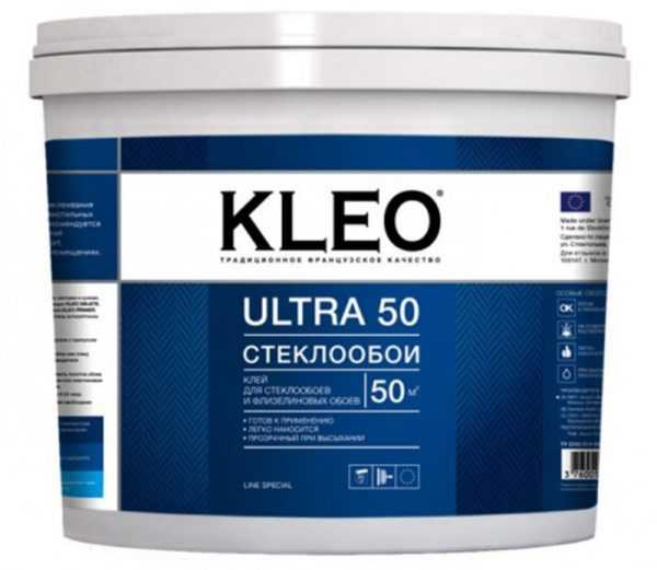 Готовый клей KLEO Ultra Клей для стеклообоев KLEO Ultra