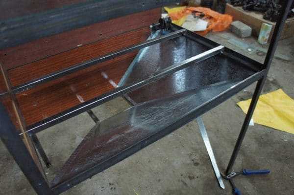 Изготовление дна Короб для пескоструйки