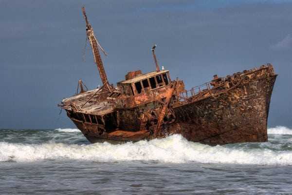 Коррозия корабля Коррозия металла в водной среде