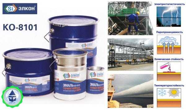 Краска КО-8101 для печи в баню Краска КО-8101