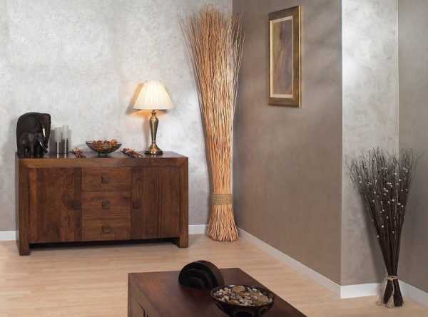 Прихожая с перламутровым оттенком Перламутровый оттенок шелковой краски