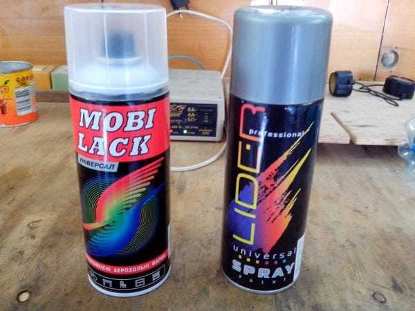 Подготовка лака Открытие лака перед покраской