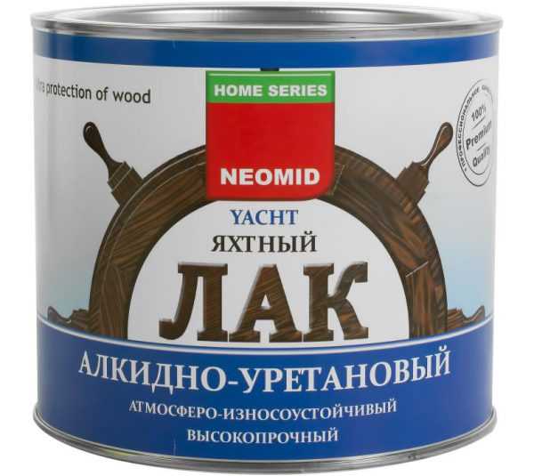 Лак яхтный глянцевый Neomid Алкидно-уретановый лак