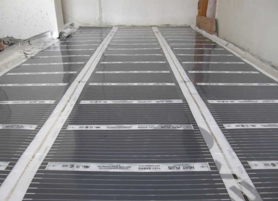 Монтаж теплого пола Линолеум для теплого пола