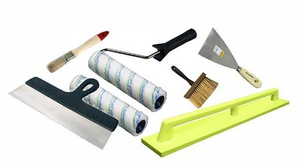 Малярные инструменты Для покраски стен придется приобрести специальные инструменты