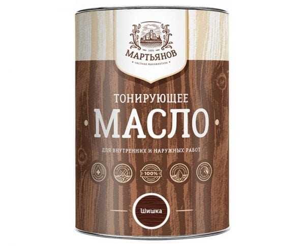 Масло для дерева Тонирующее масло