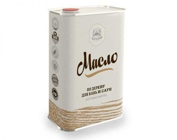 Масло для деревянных бань и саун Масло для бань «Мартьянов»