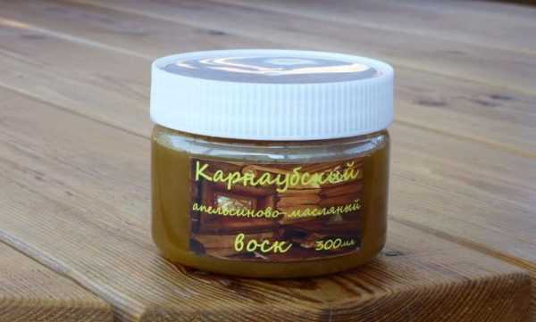 Карнаубский воск для дерева в банке Карнаубский воск