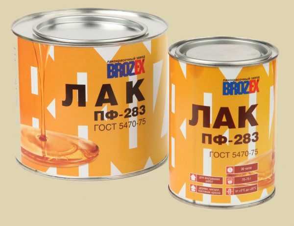 Средство на масляной основе ПФ-283 Масляный строительный лак