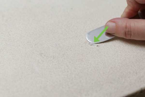 Отскребание ножом Механический способ очистки