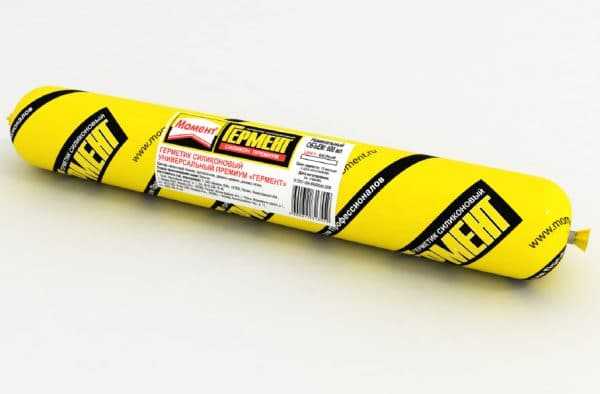 Силиконовый состав в тубах для профессионального применения Момент Гермент в мягкой упаковке