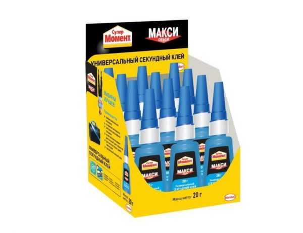 Универсальный секундный клей Момент Макси