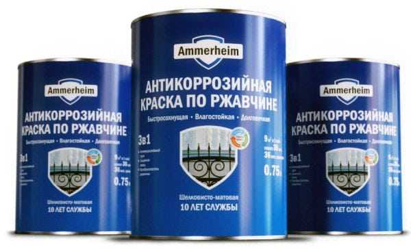 Краска по ржавчине Морозостойкая краска по металлу