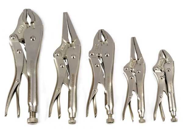 Набор щипцов с фиксатором для сварщика WORKPRO