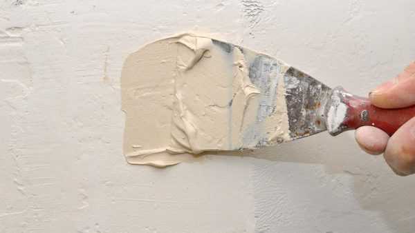 Применение смеси с ПВА Нанесение финишной шпаклевки