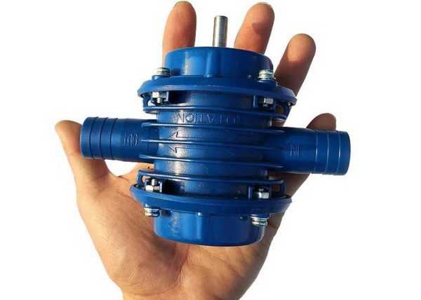 Насос работающий от шуруповерта