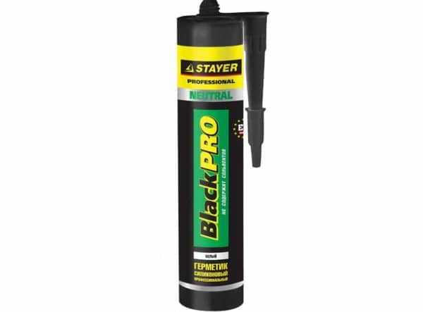 Нейтральный состав BlackPRO Нейтральные силиконовые герметики