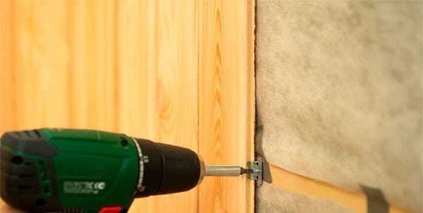 Облицовка сауны вагонкой Облицовка сауны