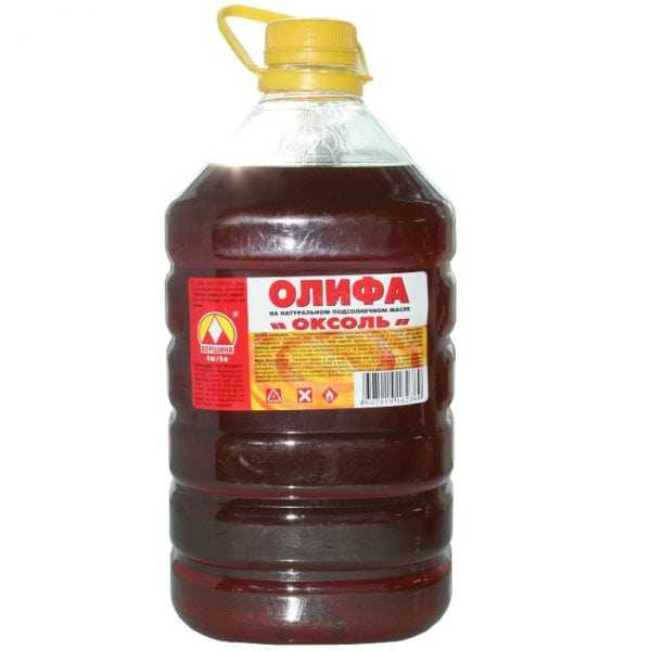 Олифа Оксоль Полунатуральная олифа