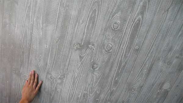 Декоративное покрытие стены Отделка поверхности с имитацией различных текстур