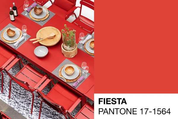 Пантон Фиеста Pantone 17-1564 Fiesta — палитра