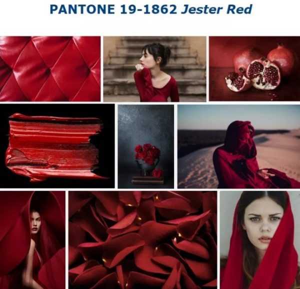 Пантон Jester Red Цвет 19-1862 Jester Red