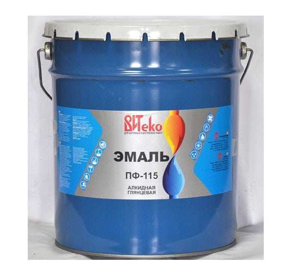 Пентафталевая эмаль для покраски Эмаль ПФ 115