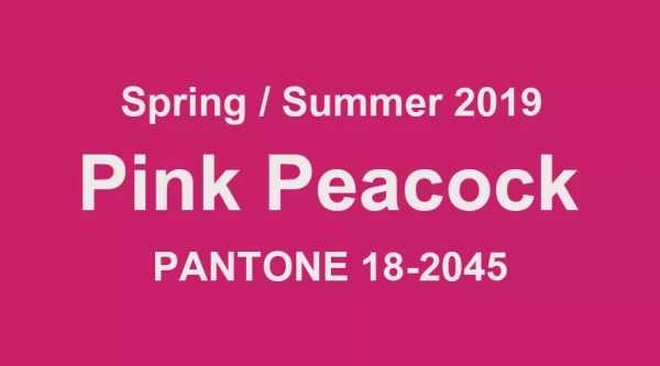 Розовый павлин Малиновый оттенок - Pink Peacock