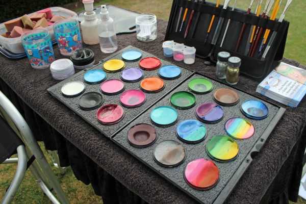 Подготовка аквакрасок к нанесению