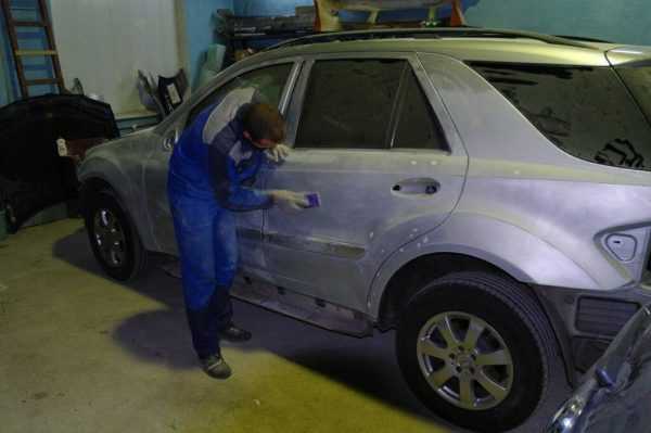 Подготовка автомобиля к окрашиванию Зачистка поверхности перед нанесением краски Раптор