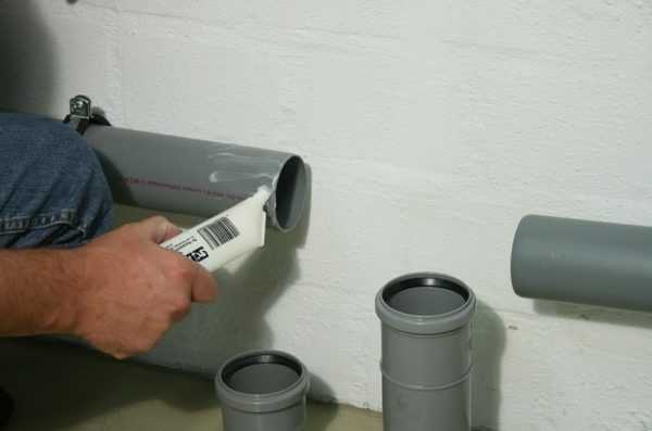 Средство для монтажа труб канализации Подходит для герметизации канализационных труб